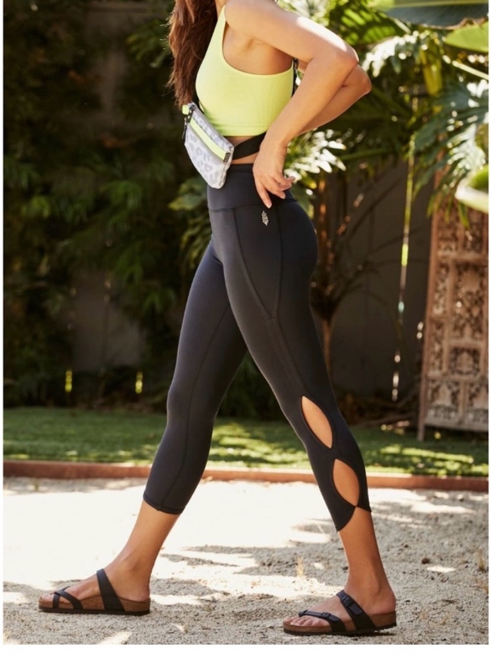 Free People Movement Cutout Leggings